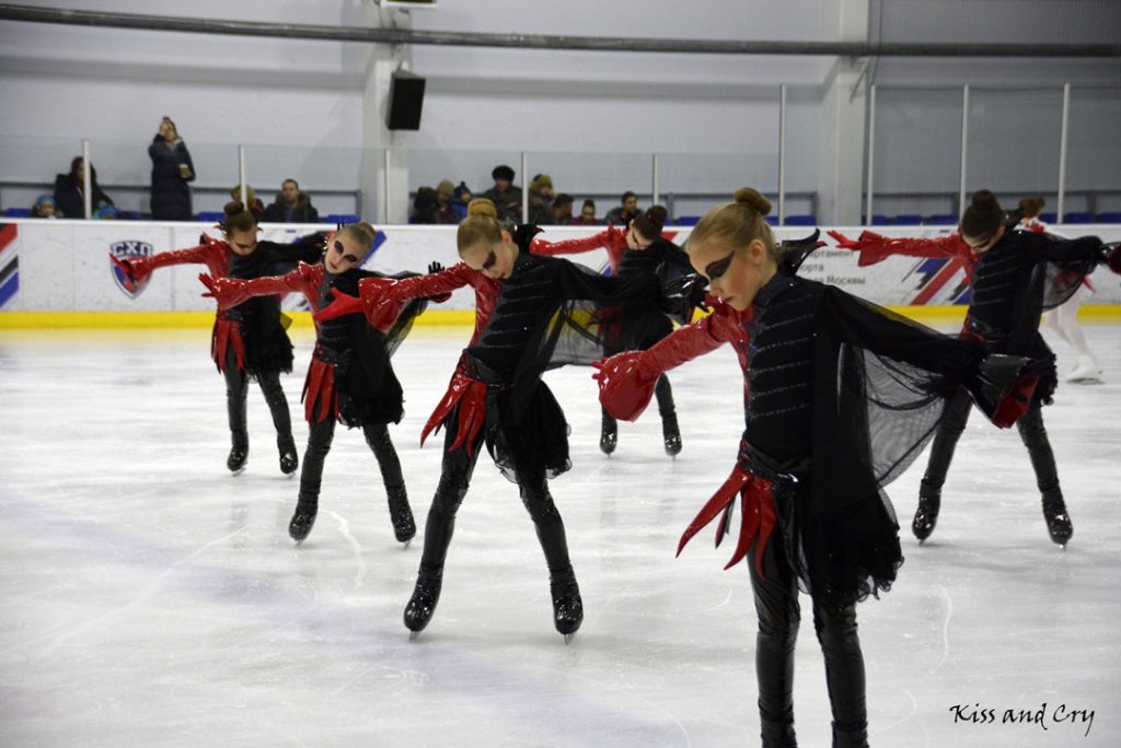 Открытые соревнования среди танцевальных коллективов на льду 2020