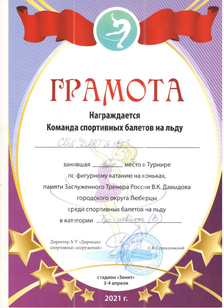 Спортивные трофеи