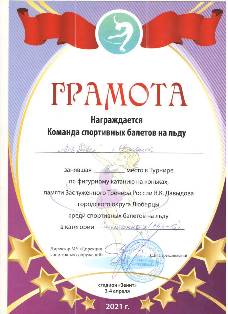 Спортивные трофеи