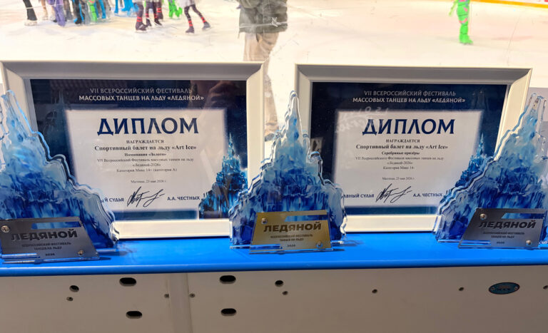 VII Всероссийский фестиваль массовых танцев на льду «Ледяной»